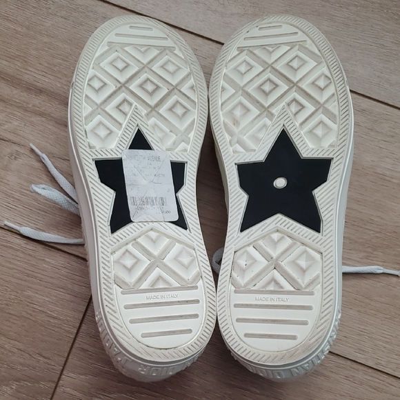 Christian Dior White Lace Sneakers Size 38 - Picture 10 of 13